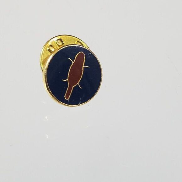 Enamel Metal Pins Tie Tack Lapel Animal Pins Lot Of 5 Bear Turtle Eagle Dolphin - Picture 3 of 7